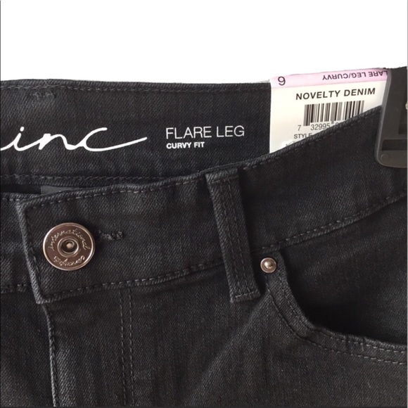 INC Mid Rise Flare Leg Curvy - Picture 4 of 6